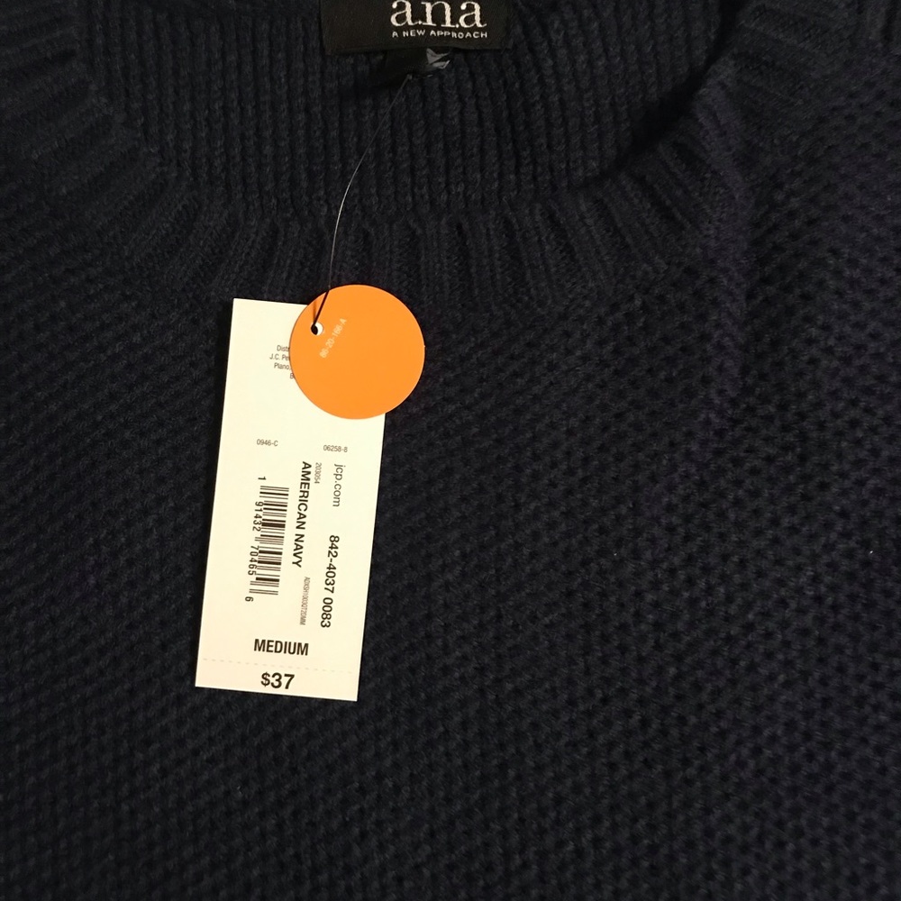 NWT Ana crew sweater M - Picture 5 of 8